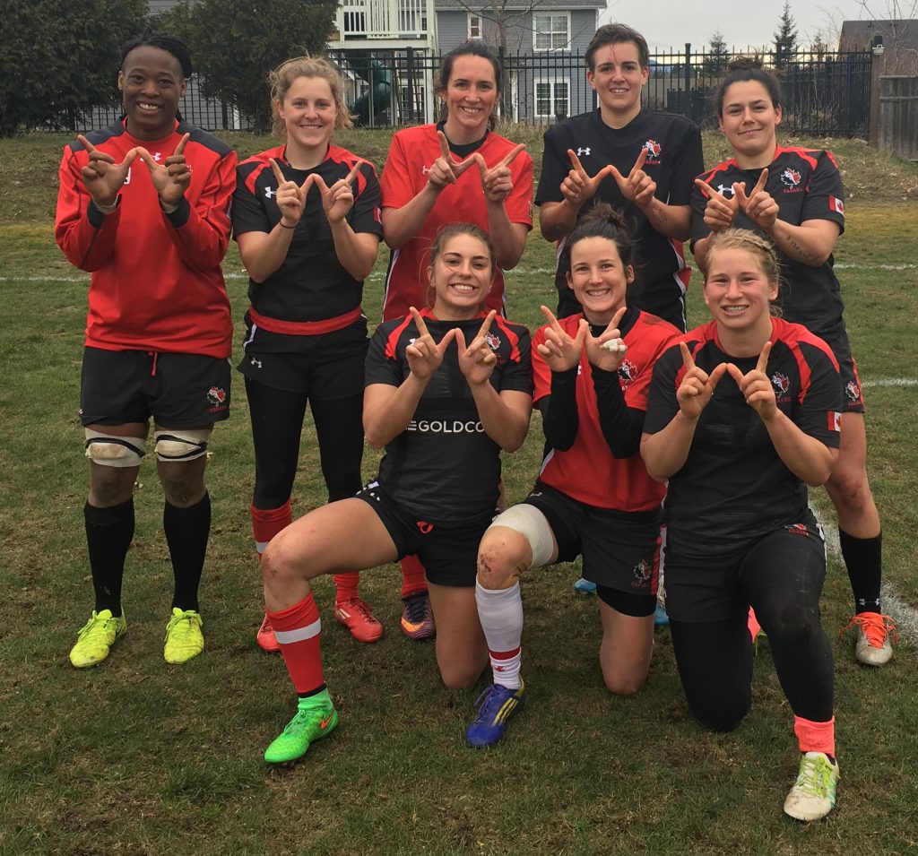 Eight Valkyries at the 2017 Rugby World Cup