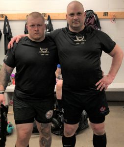 McKinnon & Jimmo with new retro black jerseys-Mar 19