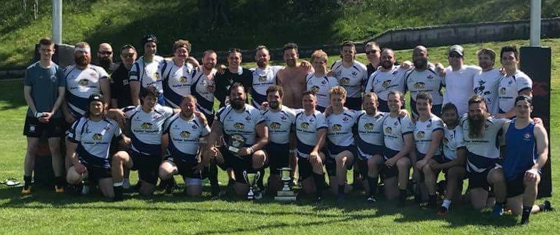 The mens third division side winning the BC provincial title in 2018