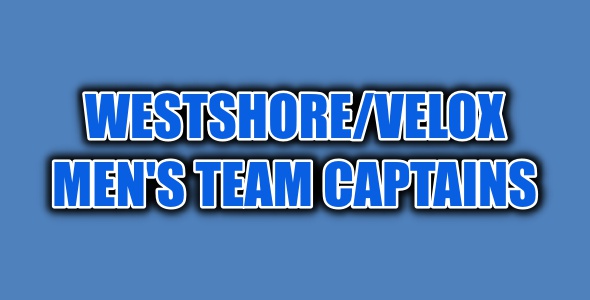 Westshore Velox mens team captains