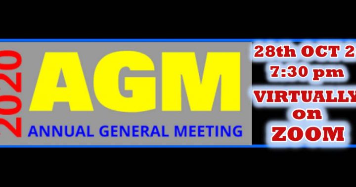 AGM Oct 28-Zoom