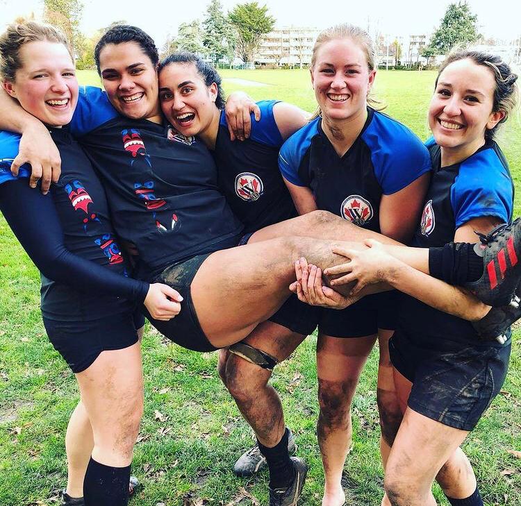 The Valkyries together after a match