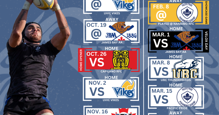 Senior Mens 2024/2025 Season Schedule
