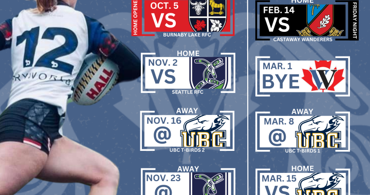 Senior Womens 2024/2025 Schedules